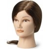 BraveHead Female Mannequin Head 100% Human Hair 35 - 40 cm