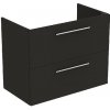 Ideal Standard i.Life A - Skrinka pod umývadlo, 80x44x63 cm, 2 zásuvky, uhľovo sivá matná T5256NV Ideal Standard i.Life A - Skrinka pod umývadlo, 80x44x63 cm, 2 zásuvky, uhľovo sivá matná T5256NV