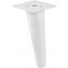 Walteco Nábytková noha Nordic 150mm, kónická/rovná, buk lakovaný biely , 50644 Walteco Nábytková noha Nordic 150mm, kónická/rovná, buk lakovaný biely , 50644