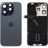 Apple iPhone 15 Pro Max - Sklo Zadného Krytu / Housingu + Bezdrôtové nabíjanie + NFC + Blesk + Mikrofón + MagSafe Magnetický Krúžok + Sklíčka Kamery (Modrý titán / Blue Titanium) - Original Apple Apple iPhone 15 Pro Max - Sklo Zadného Krytu / Housingu + Bezdrôtové nabíjanie + NFC + Blesk + Mikrofón + MagSafe Magnetický Krúžok + Sklíčka Kamery (Modrý titán / Blue Titanium) - Original Apple