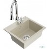 MEXEN/S MEXEN/S - Milo granitový drez 1-miska vrátane batérie Savita, béžová 6505-69-672601-00 MEXEN/S MEXEN/S - Milo granitový drez 1-miska vrátane batérie Savita, béžová 6505-69-672601-00
