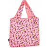 Skladacia nákupná taška na zips Bagmaster Britto Lipstick Skladacia nákupná taška na zips Bagmaster Britto Lipstick