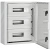Rozvádzačová skriňa plastová CP 5104 400x500x175mm (3x17)54modulov IP65 sivá Rozvádzačová skriňa plastová CP 5104 400x500x175mm (3x17)54modulov IP65 sivá