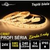 LEDprodukt 5m PROFI LED pásik 240LED/m SMD1808 14W/m teplá biela CRI97 IP65 24V LEDprodukt 5m PROFI LED pásik 240LED/m SMD1808 14W/m teplá biela CRI97 IP65 24V