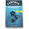 Carp´R´Us Gumové koráliky Rubber Beads 6mm 10ks