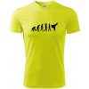 Karate Evolúcia - kop - Pánske tričko Fantasy športové - 3XL ( Neonová žltá ) Karate Evolúcia - kop - Pánske tričko Fantasy športové - 3XL ( Neonová žltá )