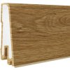 Döllken , Soklová podlahová lišta MOD60 Clip 2677 2,5 m, 2500x60x14,5 mm, hnedá Döllken , Soklová podlahová lišta MOD60 Clip 2677 2,5 m, 2500x60x14,5 mm, hnedá