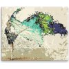 Diamantové maľovanie - Tanečnica so závojom - 100x80 cm, bez dřevěného rámu - výroba CZ Diamantové maľovanie - Tanečnica so závojom - 100x80 cm, bez dřevěného rámu - výroba CZ