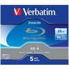 Verbatim BD-R, Datalife, 25GB, jewel box, 43836, 6x, 5-pack Verbatim BD-R, Datalife, 25GB, jewel box, 43836, 6x, 5-pack