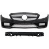 KITT Front Bumper and Rear Bumper Valance Diffuser suitable for Mercedes C-Class C205 A205 Coupe Cabriolet (2014-2019) C63S Design Silver Tips KITT Front Bumper and Rear Bumper Valance Diffuser suitable for Mercedes C-Class C205 A205 Coupe Cabriolet (2014-2019) C63S Design Silver Tips
