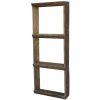 Chic Antique Hnedý antik nástenný drevený regál Grimaud Unit - 62*20*162 cm - Chic Antique Chic Antique Hnedý antik nástenný drevený regál Grimaud Unit - 62*20*162 cm - Chic Antique