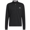 Pánska golfová mikina Adidas Elevated Quarter Zip S Čierna Pánska golfová mikina Adidas Elevated Quarter Zip S Čierna