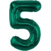 Godan Fóliový balón číslo 5 tmavozelené 85 cm Godan Fóliový balón číslo 5 tmavozelené 85 cm