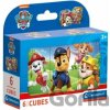 Clementoni Obrázkové kocky 6 ks Tlapková patrola Clementoni Obrázkové kocky 6 ks Tlapková patrola