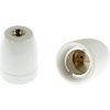 Creative Cables 25995 Porcelánová objímka E27, biela Creative Cables 25995 Porcelánová objímka E27, biela