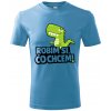 Handel detské tričko Robím si, čo chcem! svetlomodrá