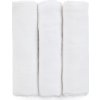 PETITEMARS PETITE&MARS Sada plienok bambusová mušelínová 3ks Moussy Total White, 68 x 68 cm PETITEMARS PETITE&MARS Sada plienok bambusová mušelínová 3ks Moussy Total White, 68 x 68 cm
