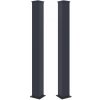 G21 Stĺpik pre bránku a bránu, 2 kusy 15x166 cm s patkou, antracitový G21 Stĺpik pre bránku a bránu, 2 kusy 15x166 cm s patkou, antracitový