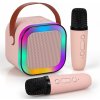 BEZDRÔTOVÝ MIKROFÓN S REPRODUKTOROM KARAOKE SET BLUETOOTH + 2 MIKROFÓNY BEZDRÔTOVÝ MIKROFÓN S REPRODUKTOROM KARAOKE SET BLUETOOTH + 2 MIKROFÓNY