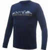 Pánske tričko dl.rukáv SENSOR MERINO ACTIVE MOUNTAINS deep blue M Pánske tričko dl.rukáv SENSOR MERINO ACTIVE MOUNTAINS deep blue M
