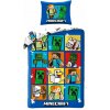 Detská posteľná bielizeň Minecraft 140x200 Halantex 100 % bavlna Steve Creeper Detská posteľná bielizeň Minecraft 140x200 Halantex 100 % bavlna Steve Creeper