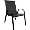 Aga Záhradné kreslo MR4400BC Black Aga Záhradné kreslo MR4400BC Black