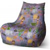 Sablio Sedací vak Bean Animované safari - 60 x 70 x 70 cm Sablio Sedací vak Bean Animované safari - 60 x 70 x 70 cm
