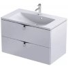 Oristo Siena skrinka 79.6x45.5x50 cm závesná kúpeľňová skrinka pod umývadlo biela OR45-SD2S-80-2 Oristo Siena skrinka 79.6x45.5x50 cm závesná kúpeľňová skrinka pod umývadlo biela OR45-SD2S-80-2