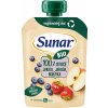 Sunar Bio vrecko Jablko jahoda borůvka 4m+ 110 g Sunar Bio vrecko Jablko jahoda borůvka 4m+ 110 g