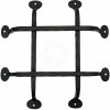 Výprodej Kovaná mřížka do dveří 29x29 cm, středověká okenní mříž - Outlet Výprodej Kovaná mřížka do dveří 29x29 cm, středověká okenní mříž - Outlet