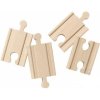 Brio Mini koľajnice rovné, spojky, 54 mm, 4 ks Brio Mini koľajnice rovné, spojky, 54 mm, 4 ks