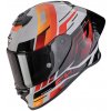 SCORPION prilba EXO-R1 EVO II AIR Adrenaline grey/red/orange - XS SCORPION prilba EXO-R1 EVO II AIR Adrenaline grey/red/orange - XS