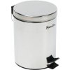 Nerezový kôš Manutan Expert s pedálom, 5 l Nerezový kôš Manutan Expert s pedálom, 5 l