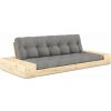 Karup Design rozkladacia pohovka 244 cm Base sivá Karup Design rozkladacia pohovka 244 cm Base sivá
