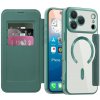 Techsuit – SmartMag Book Case knižkové puzdro na iPhone 17 Pro Max – zelené