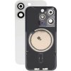 Apple iPhone 15 Pro - Sklo Zadného Housingu + Sklíčko Kamery + Kovový Pliešok + Magsafe Magnet (White Titanium), White Titanium Apple iPhone 15 Pro - Sklo Zadného Housingu + Sklíčko Kamery + Kovový Pliešok + Magsafe Magnet (White Titanium), White Titanium