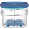 Cambro Nádoba na potraviny CamSquares Fresh Pro, Cambro, 11,4L, Priehľadná, 289x289x(H)216mm Cambro Nádoba na potraviny CamSquares Fresh Pro, Cambro, 11,4L, Priehľadná, 289x289x(H)216mm