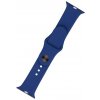 Počítárna Silikónový športový remienok pre Apple Watch M/L, 42/44/45 mm - Modrá Počítárna Silikónový športový remienok pre Apple Watch M/L, 42/44/45 mm - Modrá