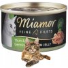 Miamor FeineFilets Vlhké Krmivo pre Mačky Filet z Tuniaka so Zeleninou v Želé 100g Miamor FeineFilets Vlhké Krmivo pre Mačky Filet z Tuniaka so Zeleninou v Želé 100g