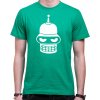 Fajntričko Tričko - Robot, Farba zelená, Strih/ Variant Pánsky/UNISEX Fajntričko Tričko - Robot, Farba zelená, Strih/ Variant Pánsky/UNISEX