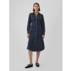 GAP Denim Midi Dress Western - Women's modrá XS GAP 1200135591155 GAP Denim Midi Dress Western - Women's modrá XS GAP 1200135591155
