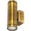 VKLED 74168-199677 Mosadzné nástenné svietidlo GU10 UP&DOWN valec IP65 Farba: Bronz VKLED 74168-199677 Mosadzné nástenné svietidlo GU10 UP&DOWN valec IP65 Farba: Bronz