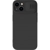 Silikónové puzdro Nillkin CamShield Silky pre iPhone 14 Plus s ochranou fotoaparátu, čierne Silikónové puzdro Nillkin CamShield Silky pre iPhone 14 Plus s ochranou fotoaparátu, čierne