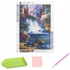 Diamantová výšivka Vodopád Diamantová výšivka Vodopád