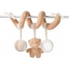 NATTOU Hračka špirála Teddy medvedík 20 cm, 0m+ 856263 NATTOU Hračka špirála Teddy medvedík 20 cm, 0m+ 856263