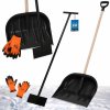 Sada na snehovanie 3v1 - Lopata na sneh, škrabka na ľad, rukavice - Plast Sada na snehovanie 3v1 - Lopata na sneh, škrabka na ľad, rukavice - Plast