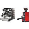 Rocket Espresso Appartamento TCA, copper + Eureka Mignon Libra 65 All Purpose, CR ferrari red Rocket Espresso Appartamento TCA, copper + Eureka Mignon Libra 65 All Purpose, CR ferrari red