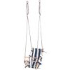 ST Leisure Equipment Hojdacka LEQ FUMIKO 36 x 24 x 45 cm tkanina/drevo modrá