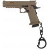 Imperator Tactical Kľúčenka Hi-Capa (1:4) - TAN Imperator Tactical Kľúčenka Hi-Capa (1:4) - TAN