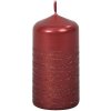 Vianočná sviečka Andromeda valec Ø6x13 cm červená Vianočná sviečka Andromeda valec Ø6x13 cm červená